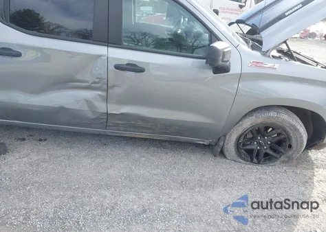 2024 Chevrolet Silverado 1500 4Wd Standard Bed Custom Trail Boss z USA, uszkodzony, nr VIN 3GCUDCE85RG452525